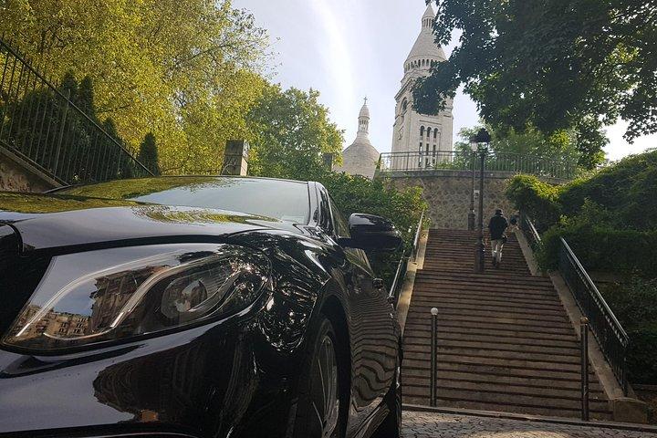 Visite privée d'une demi-journée de Paris - Voiture berline