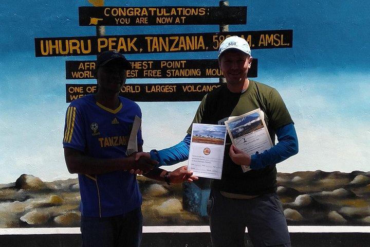 Machame 7 days Kilimanjaro climb