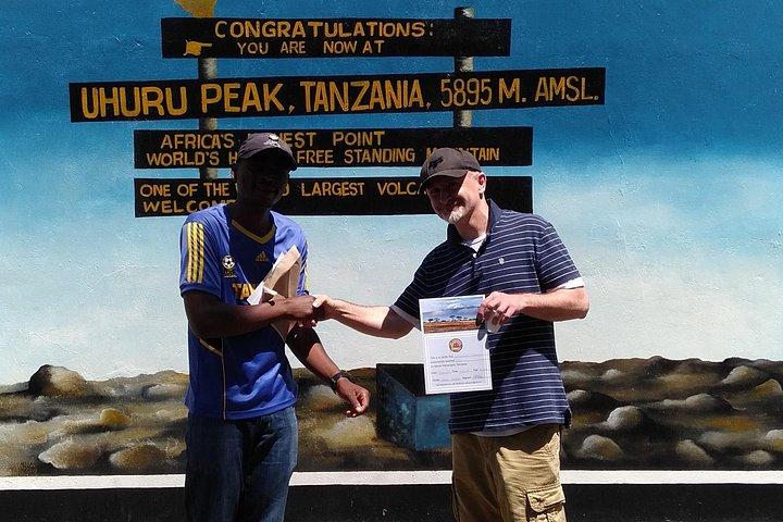 Machame 7 days Kilimanjaro climb
