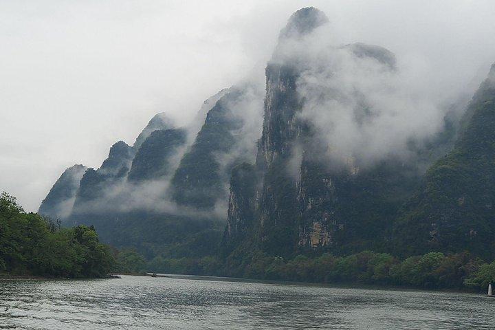Heldags Guilin Li-River Cruise med 3-stjernet båd og teplantage Privat Tour