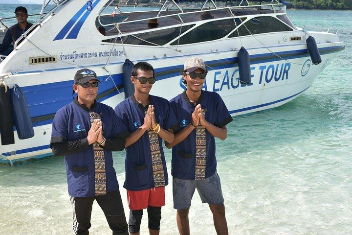4 Insel Speedboot Abenteuer ab Krabi