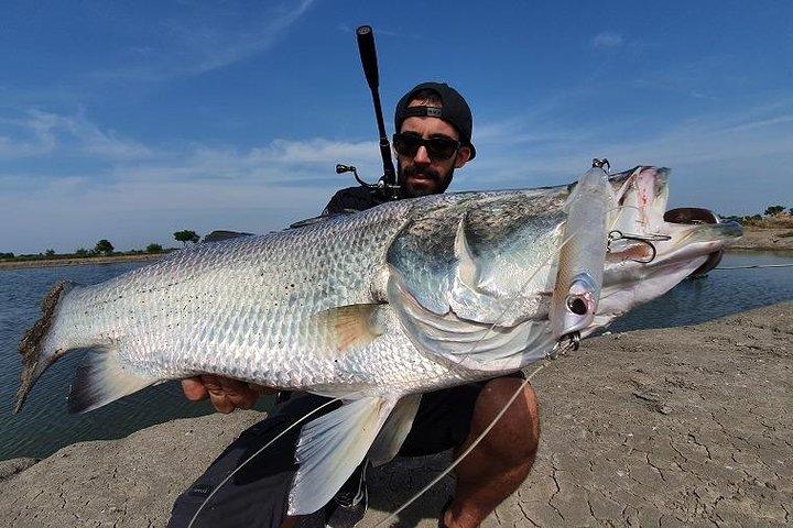 Big Barramundi Señuelo Pesca Tailandia