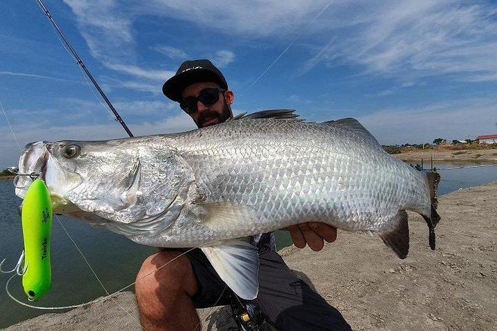 Big Barramundi Señuelo Pesca Tailandia