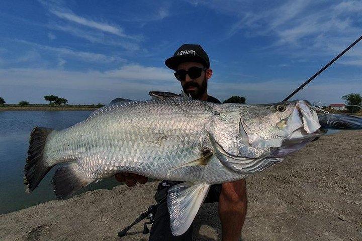 Big Barramundi Señuelo Pesca Tailandia