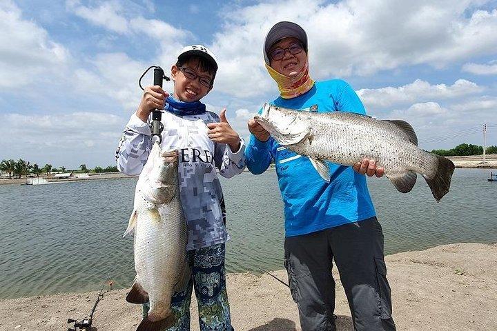 Big Barramundi Señuelo Pesca Tailandia