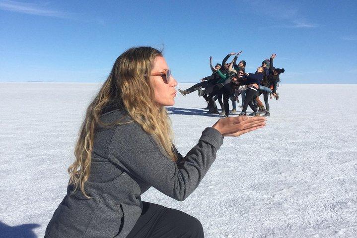 Saltlägenheter och färgade lagoons 3d 2n Tour + Transfer till San Pedro de Atacama