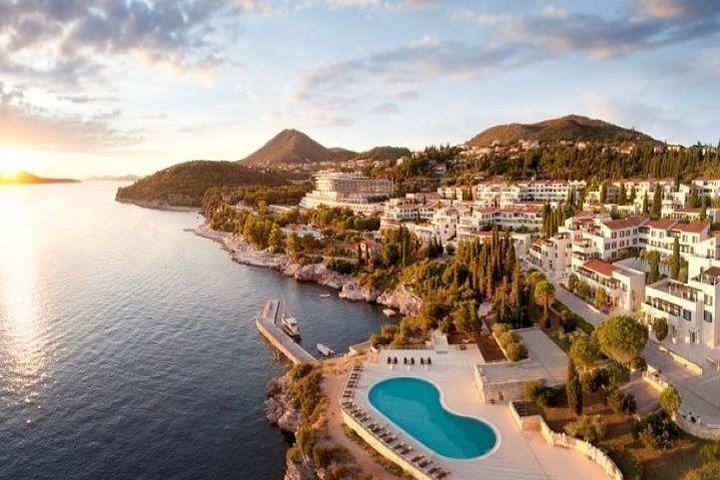 Transferência do aeroporto de Dubrovnik ou Dubrovnik para Sun Gardens, Trsteno ou Brsečine