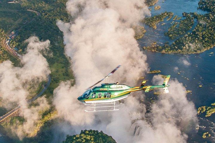 Helicopter, Falls tour en Chobe Day trip Combo
