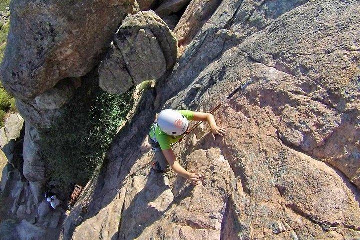 Klettern im Nationalpark Madrid mit Transport