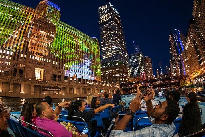 Chicago By Night Croisière sur la rivière et le lac
