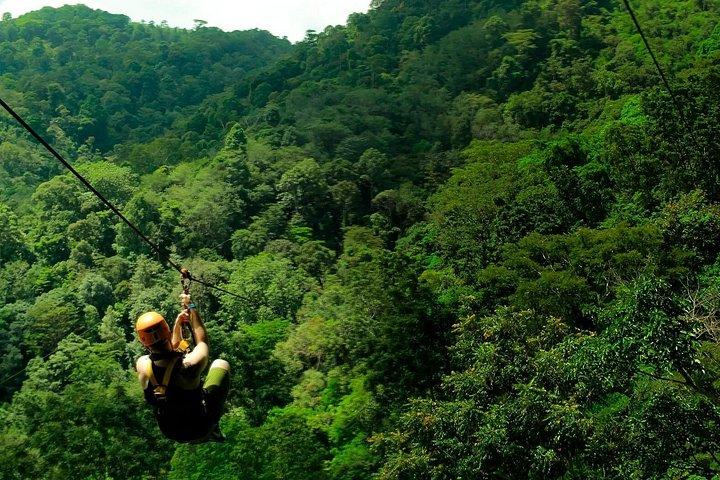 Flying Hanuman Ziplines 42 platforms with Transfer RoundTrips