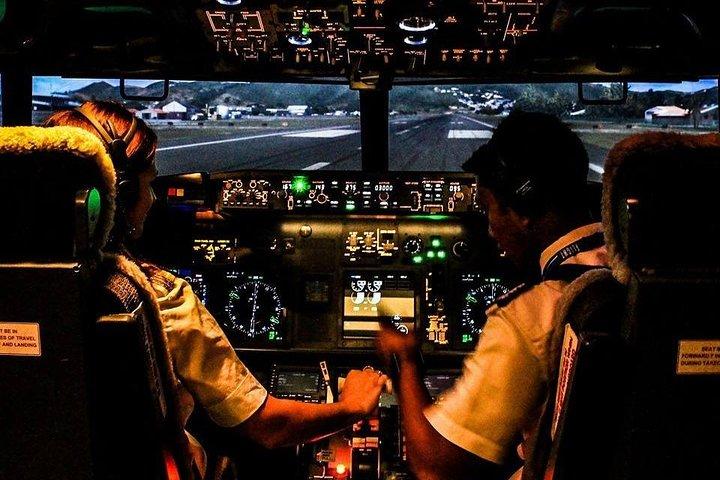ボーイング737-800フライトシミュレーターセッション。遊覧飛行-30分