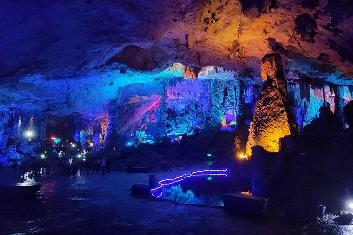 City tour de meio dia em Guilin: Reed Flute Cave e Elephant Hill e Tea Plantation
