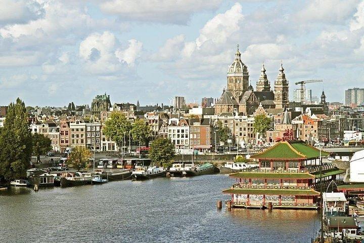 Excursão privada: excursão pela cidade tradicional da Holanda e Amsterdã saindo de Bruxelas Dia inteiro