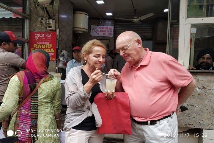 Old Delhi Food Tour: gatuätare, marknader och Rickshaw Ride