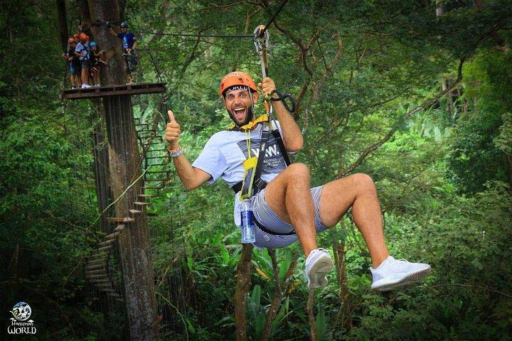 Hanuman World 32 andenes + Skywalk+ Roller con comida