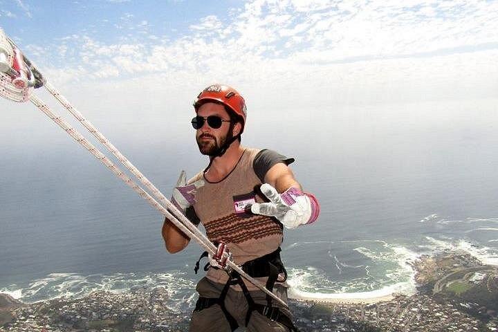 Abseiling Table Mountain