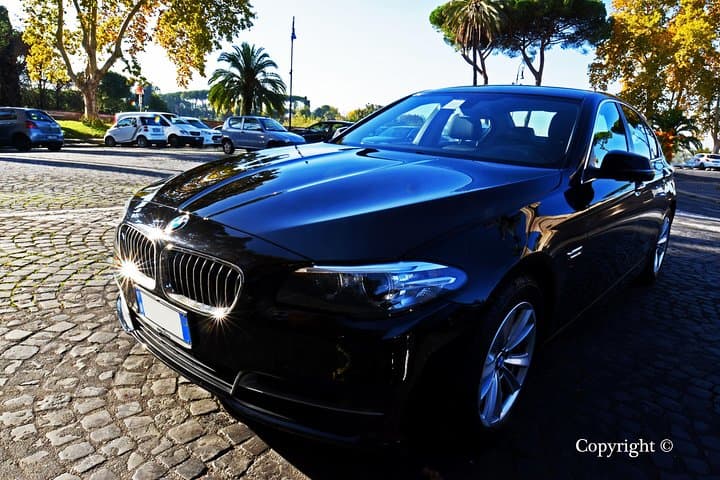 Private Arrival Transfer: Rome Hotels or Fiumicino Airport to Tuscany Hotels