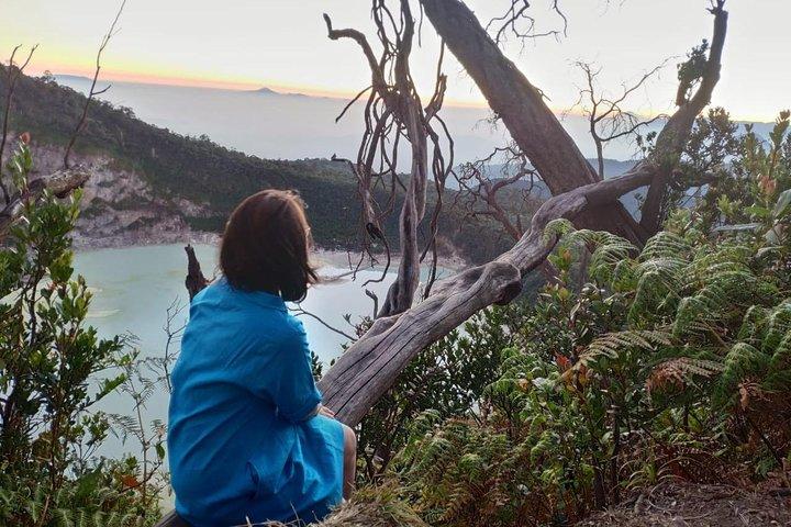 Sunan Ibu Kawah Putihでの日の出トレッキング
