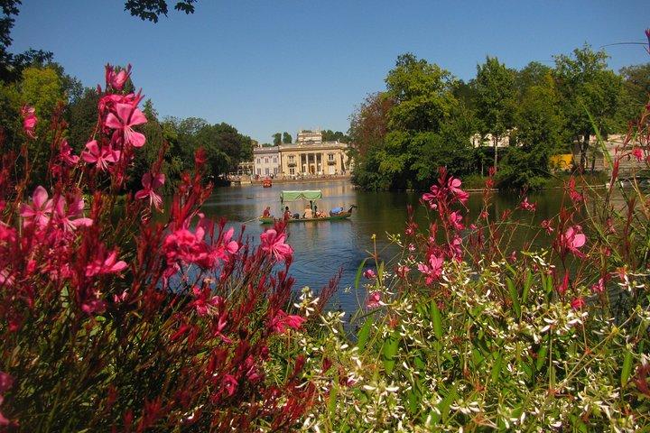 Parque Łazienki e Palace Warsaw Tour Privado com Bilhetes
