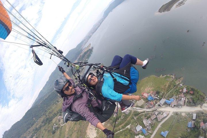 Paragliding in Sarangkot Pokhara