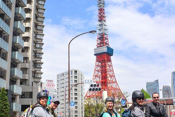 東京ガイド付き小グループ自転車ツアー