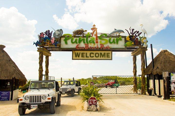 Cozumel Jeep und Schnorchelabenteuer mit Mittagessen im Punta Sur Park