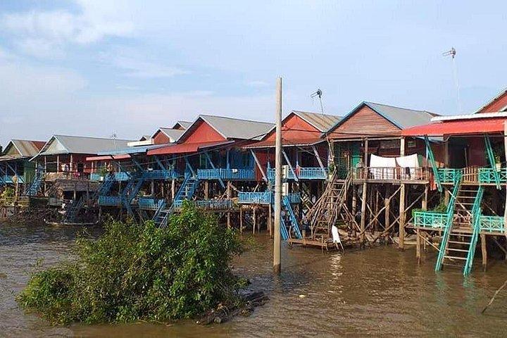 Kompong Phluk-tur, udforsk mangrover og stilthuse