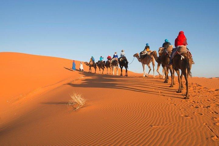 Tour compartido de 4 días desde Marrakech a Merzouga