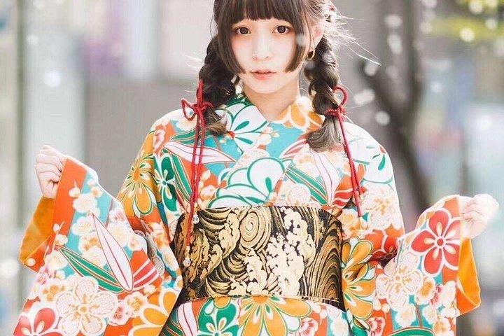 Traditionele en modieuze kimono-ervaring