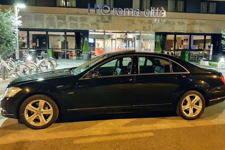 Private Arrival Transfer: Rome Hotels or Fiumicino Airport to Tuscany Hotels
