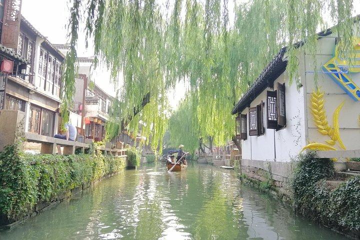 蘇州と周zh水村の昼食付きプライベートデイツアー