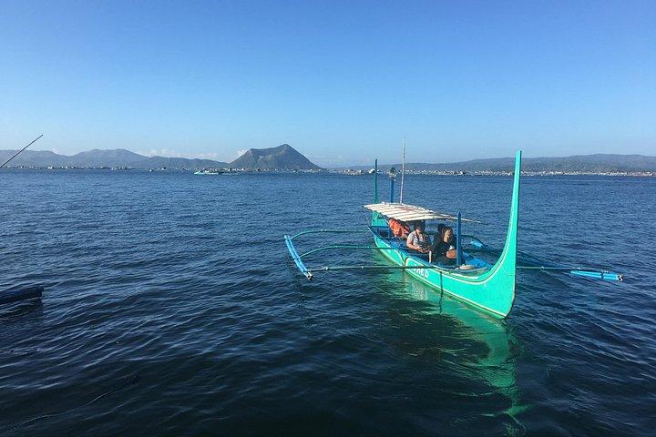 タガイタイ｜タール火山ボート（ガイド付き）｜隠れた滝（3in1）