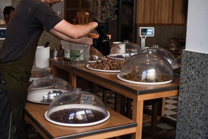 Visite culinaire végétarienne privée à Athènes