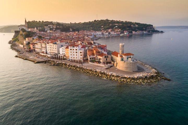 Piran en panoramische Sloveense kusttour (maximaal 8 personen)