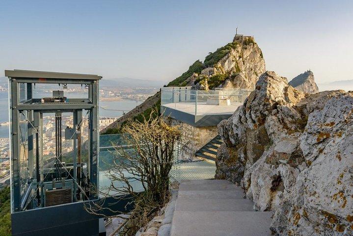 Gibraltar Skywalk & Suspension Bridge Tour 1.45 timer