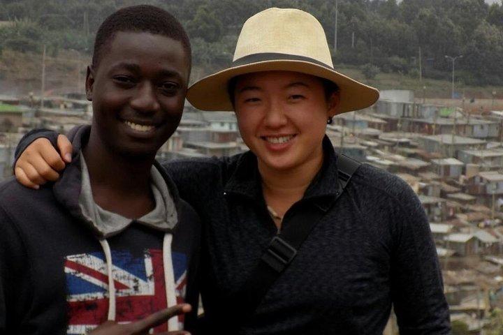 Visite du bidonville de Kibera l'après-midi