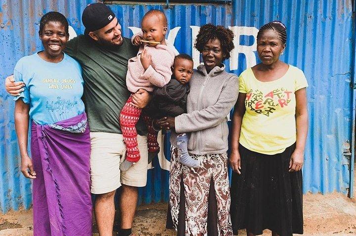 Visite du bidonville de Kibera l'après-midi