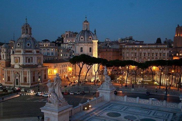 Vespa Tour with driver Rome By Night 3 hours
