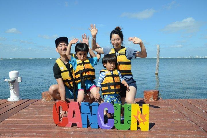 Cancun speedbåd og snorkel tur: delt speedbåd