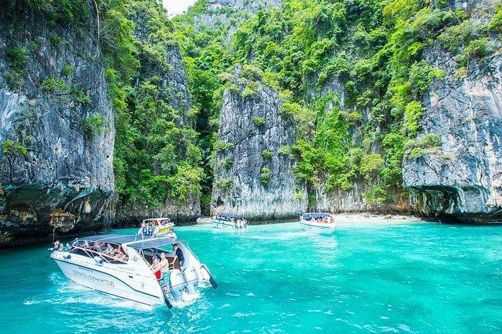 Phi Phi Maya Bay Khai Island per speedboot