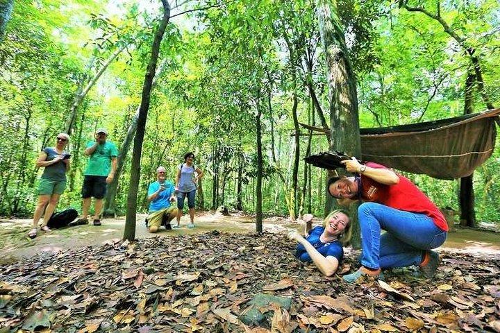 Excursion d'une journée dans les tunnels de Cu Chi et Ho Chi Minh-Ville