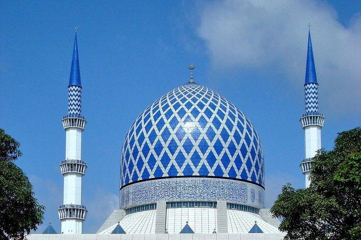 Blaue Moschee und Batu-Höhlen-Tour