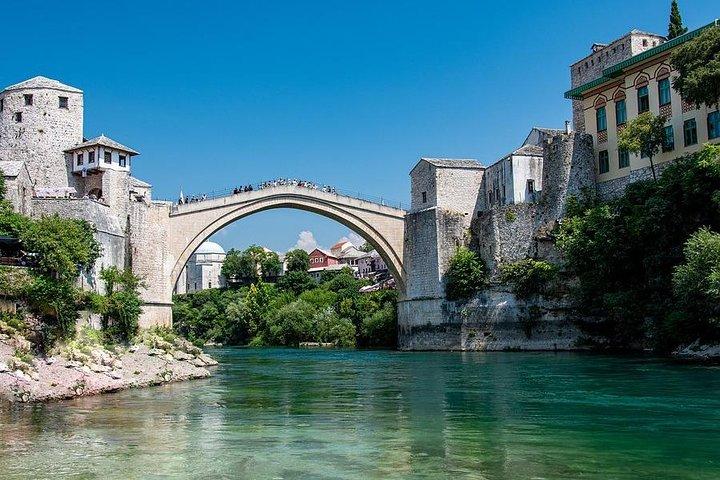 Tour privato delle cascate di Mostar e Kravice da Dubrovnik