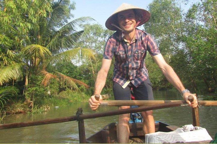 Clássico mercado flutuante do Delta do Mekong e Cai Rang Aproveite 1 dia de Ho Chi Minh