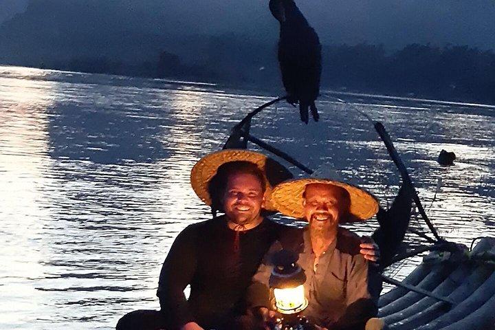 Crucero de día completo por el río Li de Guilin con un barco de 3 estrellas y un tour de Fisherman Sunset Show