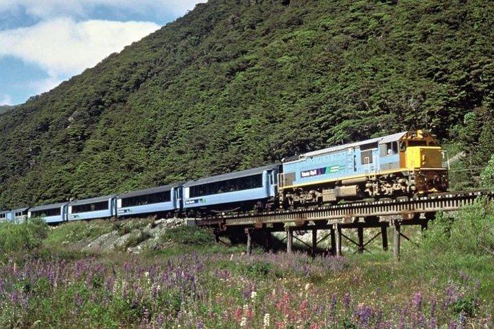 Arthur's Pass e TranzAlpine Train Day Tour da Christchurch