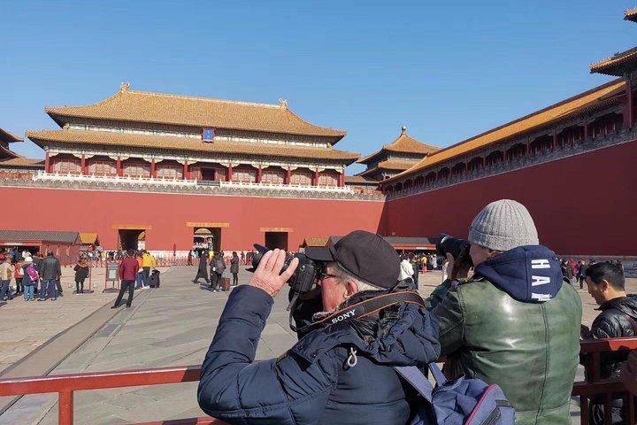 Recorrido privado por escala: Tiananmen Square, Forbidden City, Jingshan Park