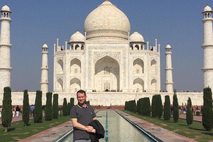 Desde Delhi : Taj Mahal Sunrise & Agra Fort Tour : Todo Incluido