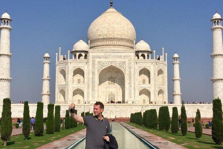Desde Delhi : Taj Mahal Sunrise & Agra Fort Tour : Todo Incluido